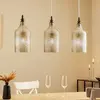 Lindby - hanglamp - 3lichts - Glas, metaal - E27 - rookgrijs, zwart