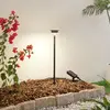 Lindby - Sfeerverlichting buiten - 1licht - Aluminium, kunststof - H: 52.5 cm - zwart - Inclusief lichtbron