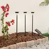 Lindby - Sfeerverlichting buiten - 1licht - Aluminium, kunststof - H: 52.5 cm - zwart - Inclusief lichtbron