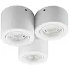 Lindby - plafondlamp - 3lichts - IJzer, aluminium - H: 14.4 cm - GX53 ...