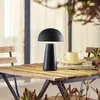 LINDBY LED Lampe a poser (Avec variateur d'intensité tactile) à intensité variable 'Zyre' pour salon & salle à manger