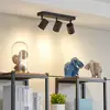 Lindby - buitenspot - 3lichts - Metaal - H: 13 cm - GU10 - zandzwart