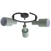 Lindby - buitenspot - 3lichts - IJzer - H: 25 cm - E27 - groen, zwart