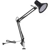 LINDBY Led Lampe à pince à intensité variable 'Undra' en métal pour bureau