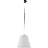 Lindby - Hanglampen buiten - 1licht - kunststof, metaal - H: 30 cm - E27 - wit, zwart