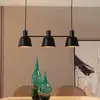 Lucande - hanglamp - 3lichts - IJzer - H: 19.3 cm - E27 - zwart mat