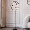 Lucande - vloerlamp - 3lichts - ijzer - H: 139 cm - E27 - zwart