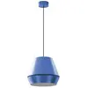 Lucande - Hanglampen - 1licht - Aluminium - H: 29 cm - blauw - Inclusi...