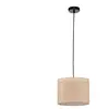 Lindby - hanglamp - 1licht - PVC, textiel, kunststof - E27 - beige