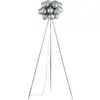 Lucande - Lampadaire 'Diborah' en verre pour salon & salle à manger