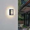 LINDBY Applique extérieure à intensité variable 'Vimal' en aluminium