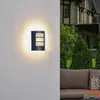 LINDBY Applique extérieure à intensité variable 'Vimal' en aluminium