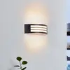 LINDBY Applique extérieure à intensité variable 'Vilam' en aluminium