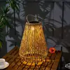 Lindby Led Lampe solaire extérieur à intensité variable 'Amaria' en bois
