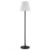 Lucande - Terraslampen - 1licht - Kunststof, aluminium - H: 150 cm - E27 - wit, zwart