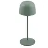 Lindby - Terraslampen- met touchdimmer - 1licht - Gegoten aluminium, kunststof - H: 27.5 cm - saliegroen - Inclusief lichtbron