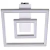 Lindby - LED plafondlamp - 2lichts - Aluminium, kunststof, ijzer - H: ...