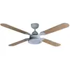 Lindby - led Ventilateur de plafond avec lampe 'Tedric' en métal pour ...