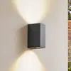 LINDBY Applique Exterieur à intensité variable 'Fijona' en aluminium
