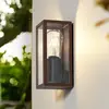 LINDBY Applique Exterieur à intensité variable 'Robigus' en aluminium