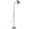 Lindby - vloerlamp - 1licht - IJzer - H: 150 cm - E27 - blauwgrijs