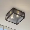 LINDBY Plafonnier à intensité variable 'Bolgar' en métal