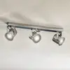 Euluna - halogeen spot - 3lichts - Staal - H: 12.5 cm - GU10 - chroom