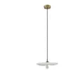 Lindby - hanglamp - 1licht - Keramiek, ijzer - H: 8.5 cm - E14 - wit, ...