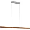 LUCANDE LED Suspension à intensité variable 'Nihalo' en bois pour salo...
