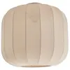 Lindby - plafondlamp - 1licht - Stof - H: 32 cm - E27 - beige