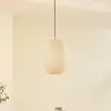Lindby - Hanglamp - 1licht - Stof - E27 - beige