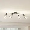 LINDBY Spot à intensité variable 'Netty' en verre pour salon & salle à manger
