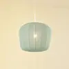 Lindby - Hanglamp - 1licht - Stof - E27 - blauw
