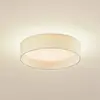 Lindby - LED plafondlamp - CCT - 1licht - Stof, plastic, metaal - H: 9...