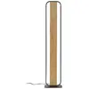 Lindby - LED vloerlamp - 1licht - Aluminium, hout, kunststof - H: 122 ...