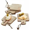 LOBERON Snijplank set van 4 Boise bruin