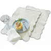 LOBERON Placemat set van 2 Fontienne wit