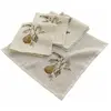 LOBERON Servet set van 4 Tupisa offwhite