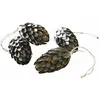 LOBERON Hanger set van 4 Lonrai antiekbruin
