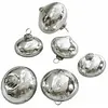 LOBERON Set kerstballen set van 6 Isaulie zilverkleurig