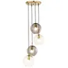 LOBERON Hanglamp Brontille bruin/antiekmessingkleurig