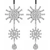 LOBERON Hanger set van 2 Klerven zilverkleurig
