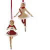 LOBERON Hanger set van 2 Sylphelle rood/wit/groen