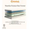 Matelas Emma One 140x190 cm  Mémoire de Forme Confort Optimal  Système...