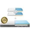 EMMA | Pack Matelas Hybride 180x200 cm + Oreiller | MEILLEUR CHOIX Emm...