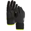 FLEECE GRID COVER GLOVE M - C: black raven_ T: S