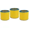 VHBW vhbw 3x Filtre rond / filtre en lamelles pour aspirateur, robot, ...