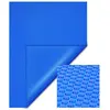 WILTEC Bâche à bulles 4x6m Bleue Couverture de piscine solaire Chauffage de bassin Outdoor Jardin - 61731