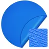 WILTEC Bâche à bulles Ronde 5m Bleue Couverture de piscine solaire Chauffage 120µ