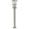 Lindby Luminaire extérieur à intensité variable 'Noemi' en inox